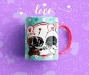 Tazones Amor Cartoon (6 Diseños)