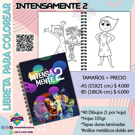 Libreta para Colorear Intensamente 2